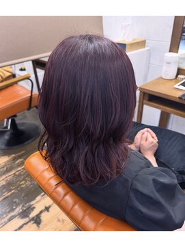 フィフス ヘアー(FIFTH hair) 深みワインレッド