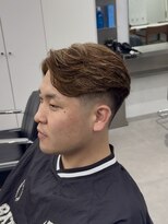 グルーマーズトウキョウ(GROOMER/S TOKYO)&nbsp;ブルーブラックフェザーパーマスパイキーショートサーフカール