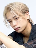 アズ ワン(AS ONE)&nbsp;韓国ヘアコンマバング韓国マッシュセンターパートフェザーパーマ