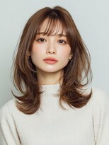 アイコニック 豊田店(ICONIQ)&nbsp;ブラウン/レイヤーカット/デザインカラー/顔まわりカット