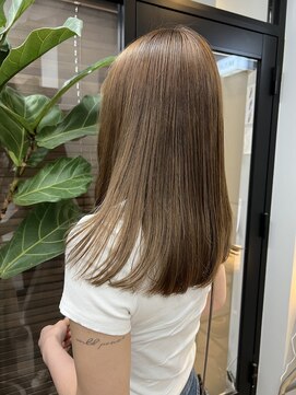 ヌープヘアーアイス(NUUP.hair ici) ◎大人可愛い透明感ハイライト×くびれレイヤー