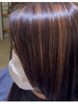 ルチオ(Lucio) カラー剤で作るハイライト