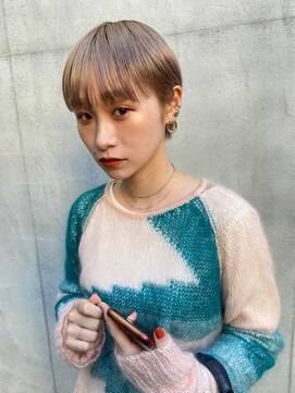 ヌープヘアーアイス(NUUP.hair ici) 20代30代◎透明感ホワイトブロンドブリーチ