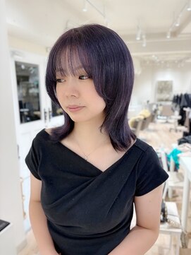 カナージュ(Canage) 深めパープルカラー9.4くびれヘア