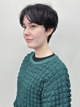 ＊くせ毛カットニュアンスショートクールショート美人ショート