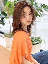 グランド(GRAND)&nbsp;セミロング30代40代ストレートレイヤー前髪なし前髪あり表参道