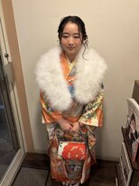 ティーエフセンチュリー(TF CENTURY)&nbsp;成人式編み下ろしスタイル