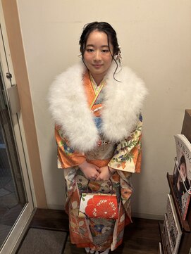 ティーエフセンチュリー(TF CENTURY) 成人式編み下ろしスタイル