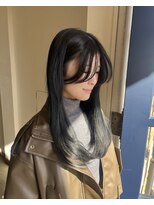 ココロヘアー マド(Cocolo hair MADO)&nbsp;ワンホンヘア夫婦前髪×透明感暗髪