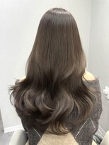 リル(lilu)&nbsp;オリーブベージュ×レイヤーカット