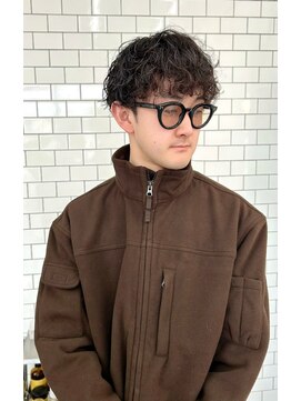 ソーンズ ヨイク(thorns YOIKU) マッシュショート×シャドーパーマ