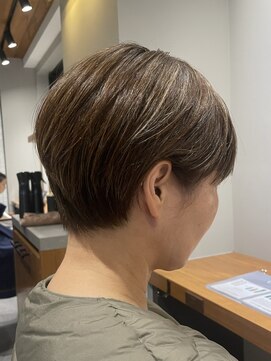 スパイスアヴェダ サロンアンドスパ 玉川高島屋SC店(SPICE AVEDA salon&spa) 40代50代 大人のマッシュショート【SPICE AVEDA岡部】