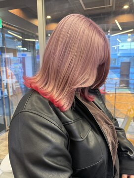 ルピネバイバド(Lupine by bud) ダブルピンクのデザインカラー♪