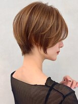 アッシュ 茗荷谷店(Ash)&nbsp;茗荷谷ショートカット白髪ぼかし白髪染めハイライト髪質改善ボブ