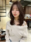 お洒落レイヤーカットハッシュカットレイヤーボブ国分寺韓国ヘア