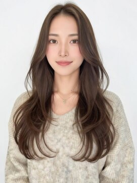 スターズレイ 本川越(STARS ray) ベージュカラー 髪質改善 ロングレイヤー ワンホンレイヤー 20代