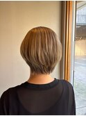 センターパートショート