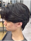 フェザーパーマ／ニュアンスパーマ／韓国マッシュ／我孫子/men's