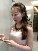 シアン(SYAN) ヘアセット/ハーフアップ/ヘアアレンジ/結婚式ヘアセット