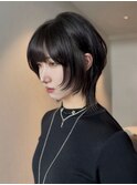 ショートレイヤー くびれショート ウルフカットi