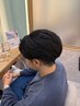 【皆田指名限定】メンズカット+ニュアンスパーマ+プチスパ