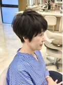 大人ショート/レイヤーカット/ショートボブ/ハイライト