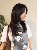 ベンジー オウン 代々木上原店(benji own) バタフライレイヤー 地毛風カラー