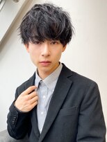 モダンクラフト 長町南店(modern craft) ビジネスマン◎黒髪マッシュ×爽やかニュアンスパーマ