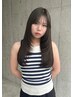 【学割U24】 似合わせカット+透明感カラー+髪質改善トリートメント ￥13200