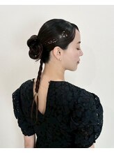 特別な日の前のヘアセットもお任せください！「大切な日の“かわいい”を、丁寧にカタチに」