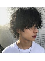 アンサ 長岡天神店(ANSA)&nbsp;【アンニュイ×ストリート】ルーズパーマで作るマッシュウルフ
