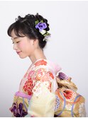☆着物ヘア☆ローズヘアアレンジ