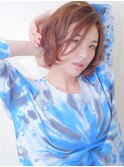 ざくっとラフなカジュアルボブ