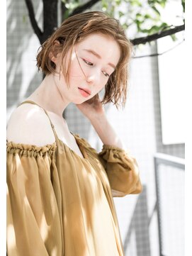ヘアーアンドアトリエ マール(Hair&Atelier Marl) 【Marl】クセ毛を活かした無造作ボブ♪