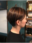 3Dカラー×大人刈り上げショート  《Koike》