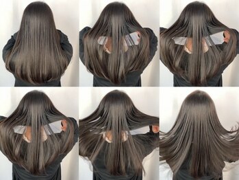 ティティヘアーコーディネート(Titi hair coordinate)の写真/【Titi】オリジナルの自然でつい触れたくなる柔らかいストレートヘアーを♪