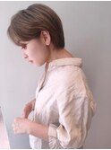【自由が丘keep hair design三橋】耳掛けショート
