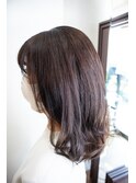 『Aura Beaute京都』ミディアム オフィス ふんわりボリューム