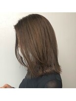 オンザ(ONTHE)&nbsp;ナチュラルブラウン　韓国風ロブ