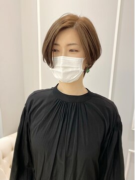 ネオリーブギンザ 銀座店(Neolive GINZA) 前髪長めのマニッシュショート