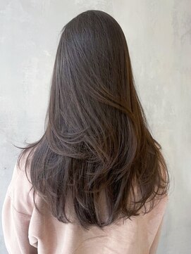 アイティー バイ アルバム 浦和店(IT by ALBUM) 馴染ませハイライトレイヤー_ネビージュこなれミディ_ba382291