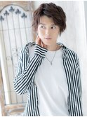 ≪mod's men≫女子ウケバッチリ◎ヘーゼルベージュミニウルフe