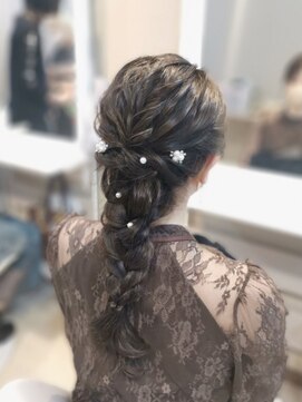 ヘアセットサロン ミント(Hair set salon MINT) 編みおろし