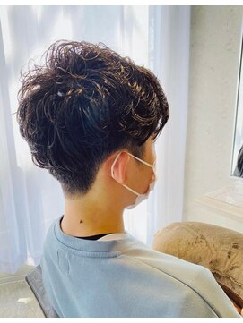 アン たまプラーザ(un) メンズパーマスタイル【たまプラーザ髪質改善オージュアサロン】