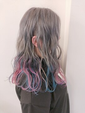 キャンディーエッグ(Candy egg) 原口★2カラーグラデ、ピンク×ブルー★福岡久留米