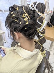 成人式ヘアセット