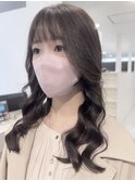 低温デジタルパーマでかける韓国風ヨシンモリパーマ10代20代30代