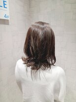 ゼル 郡山駅前(ZELE) アッシュベージュのゆるミディ