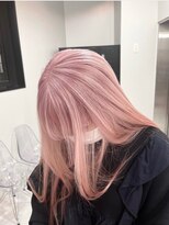 ペレ 栄店(PELE) 桜ピンク　ふんわりカール　ヘルシースタイル