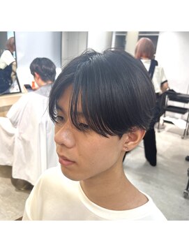 ニコフクオカヘアーメイク(NIKO Fukuoka Hair Make) 「NIKO」シースルーメンズストレート　縮毛矯正　福岡天神